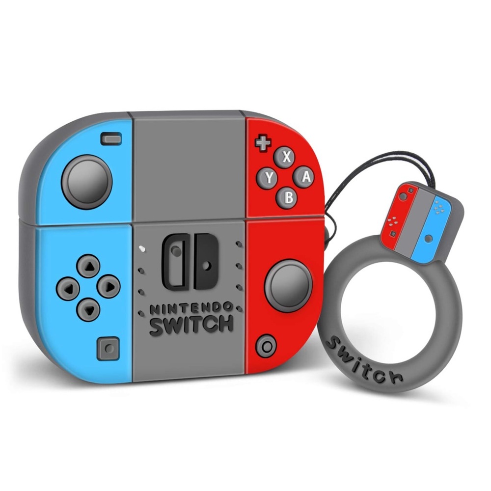 New Nintendo Switch Silicon AirPod Pro 3 Case - Picture 2 of 5